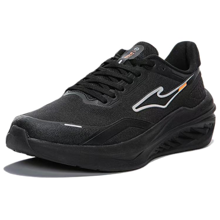 Erke Slip Resistant Abrasion Resistant Slip Resistant Abrasion Resistant Low top Casual Running Shoes Men’s Jet Black