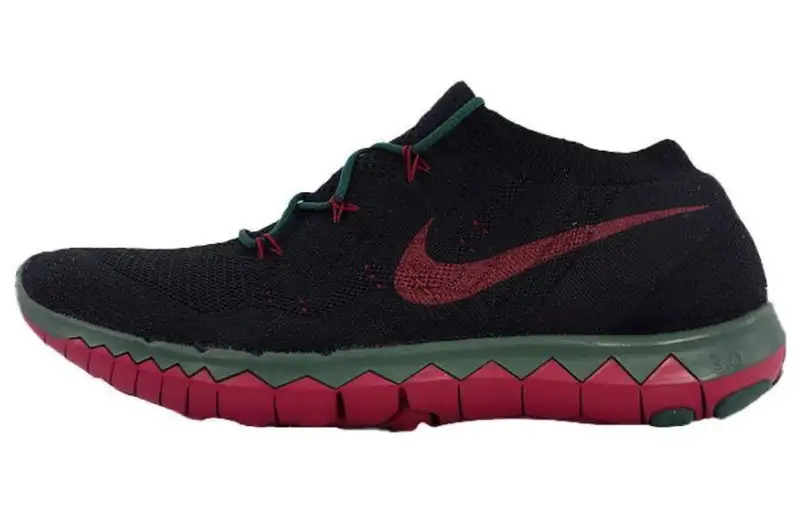 Nike Undercover X Gyakusou X Free 3.0 Flyknit 'Black Red Green'