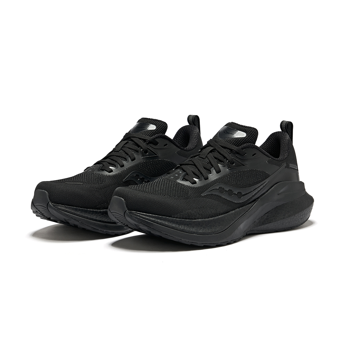 Saucony MARSHAL ROUTE Versatile Low top Casual Training City Commuting Running Shoes Unisex Black
