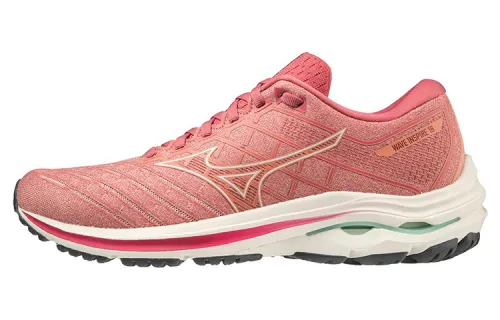 Mizuno Wave Inspire 18 Running Shoes Women's Low Top Pink