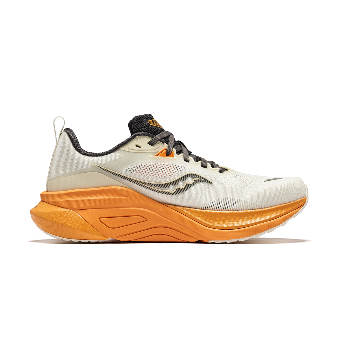 Saucony Slip Resistant Abrasion Resistant Support Low top Casual Running Shoes Men’s Beige Orange