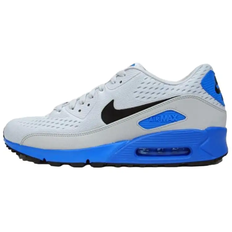 Nike Air Max 90 Low top Casual Running Shoes Unisex White Gold