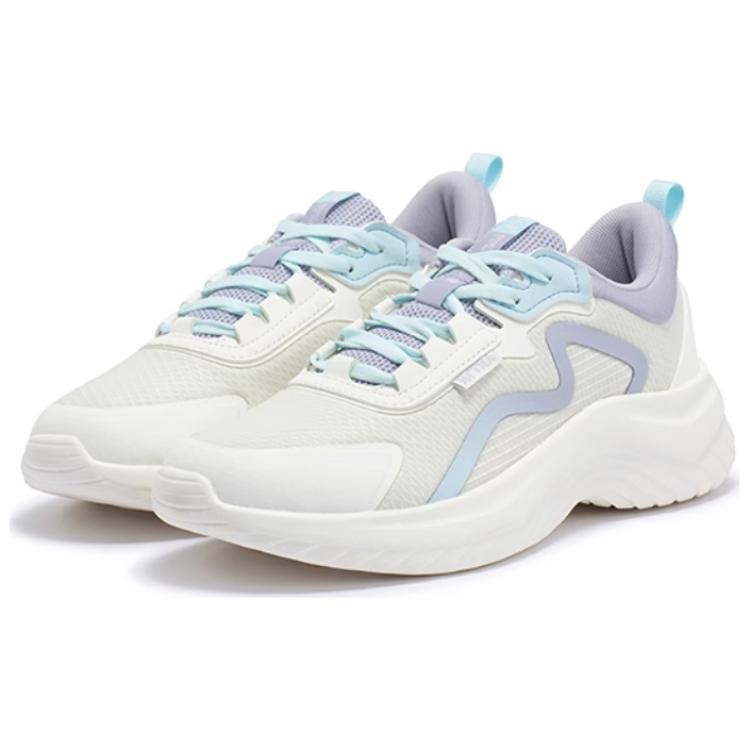 361° Slip Resistant Abrasion Resistant Low top Running Shoes Women’s Purple White
