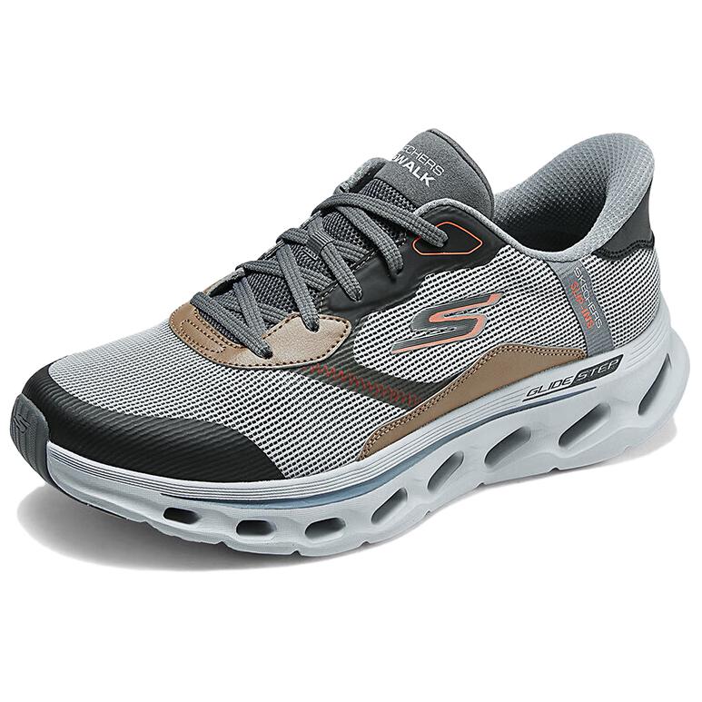 Skechers Glide Step 2.0 Abrasion Resistant Low top Casual Shoes Men’s Gray