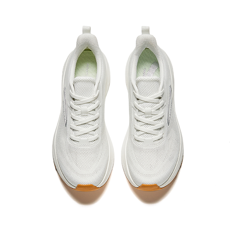 Anta Running Collection Slip Resistant Abrasion Resistant Low top Running Shoes Women’s White Silver