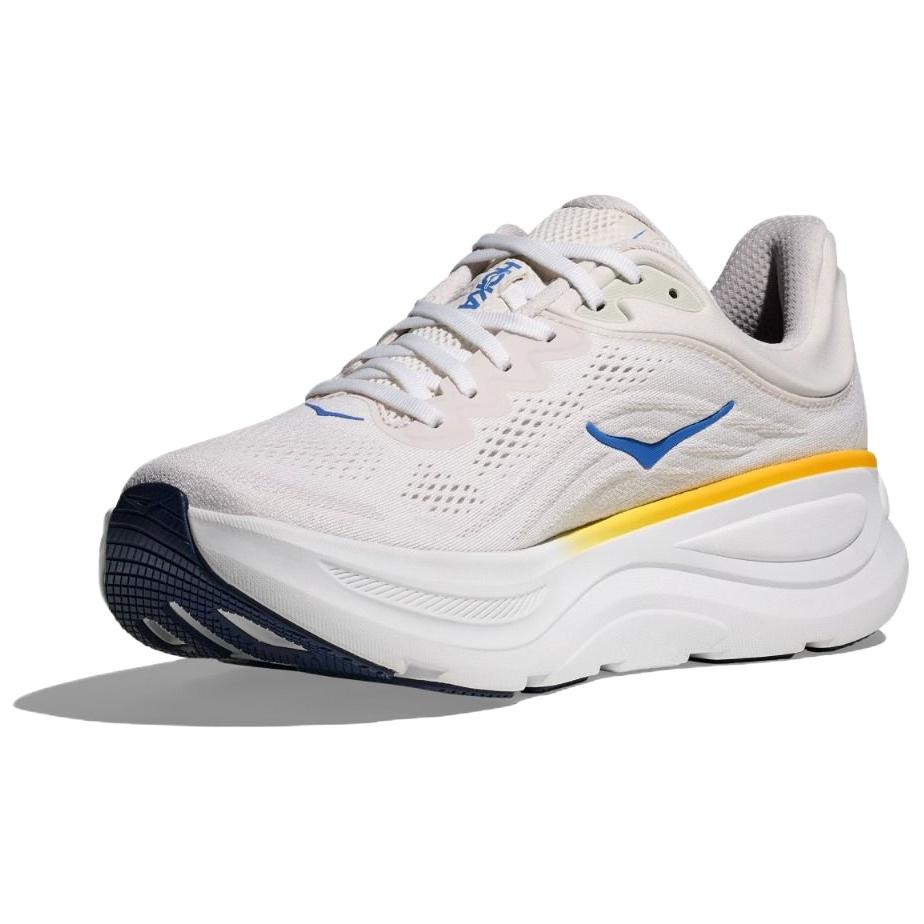 HOKA ONE ONE Bondi 9 Supercritical Foam Midsole Casual Trail Running Shoes Men’s White