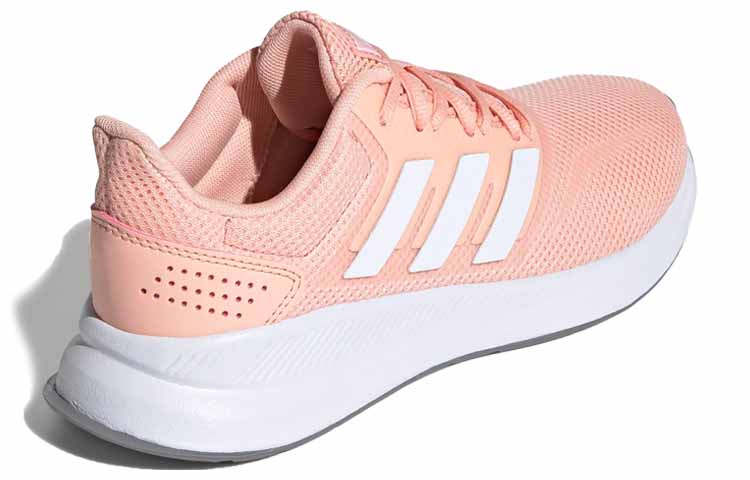 Женские кроссовки adidas neo Runfalcon 1.0 (розово-белые) — Розовый / белый — фото 4