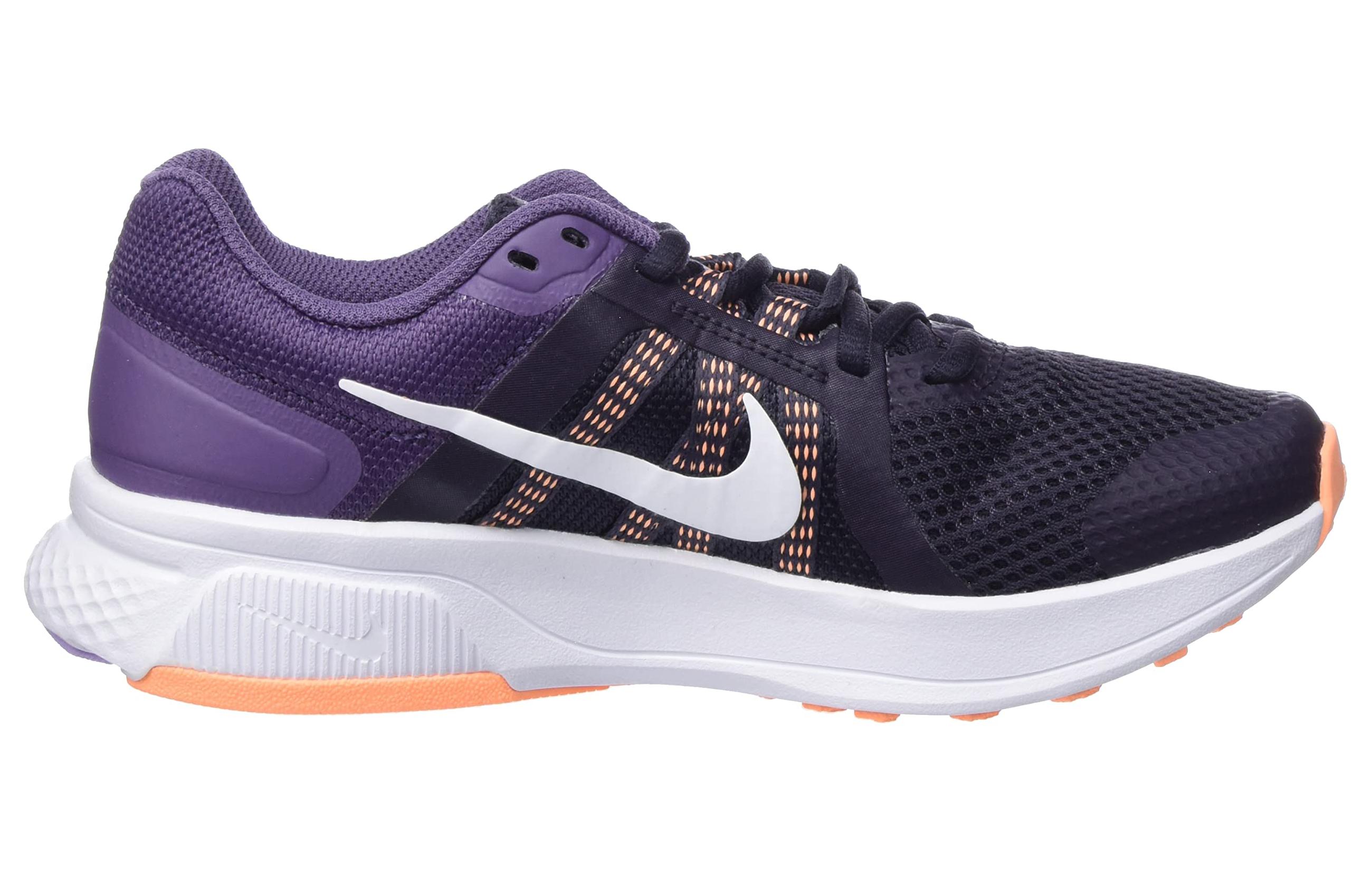 Nike Run Swift 2 Abrasion Resistant Breathable Abrasion Resistant Breathable Low top Running Shoes Women’s Purple White