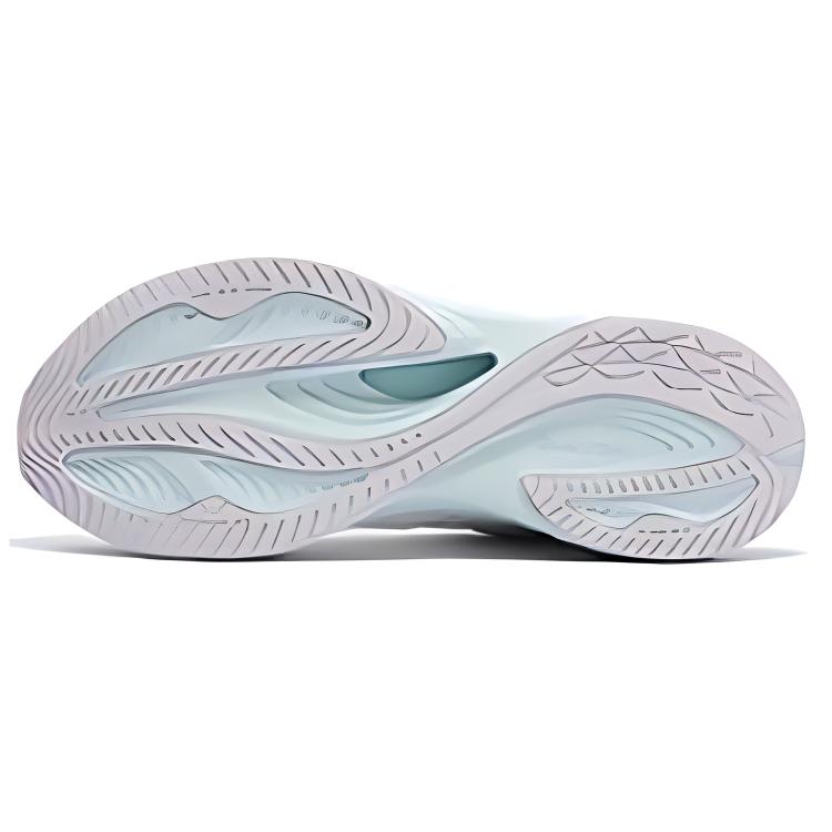 361° Flying Fish 3.0 Comfortable And Breathable Cushioning, Wear Resistant Low top Running Shoes Women’s Gray Blue