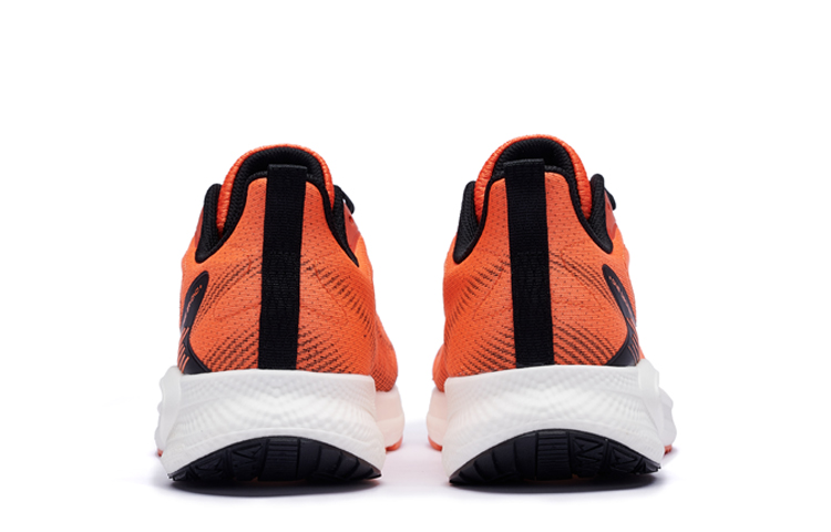 361° QU!KFOAM Mesh Cushioning Slip Resistant Abrasion Resistant Low top Running Shoes Men’s Vermilion Orange