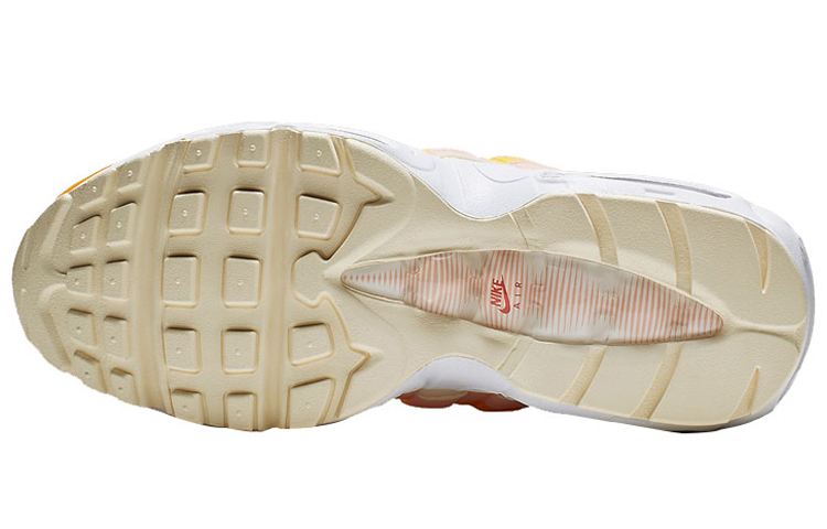 Женские кроссовки Nike Air Max 95 (оранжевые) — фото 5