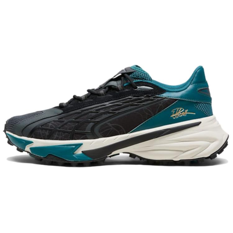PUMA Spire Comfortable Low top Casual Shoes Unisex Black Green