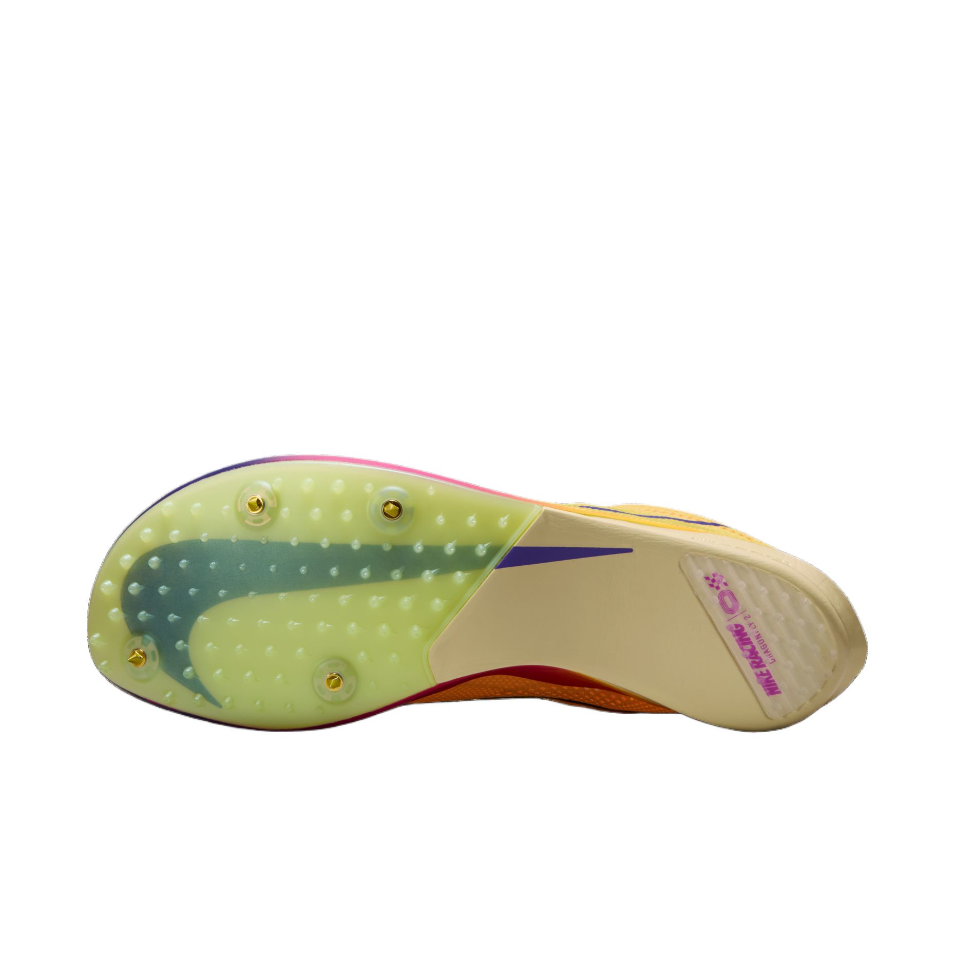 Nike Dragonfly 2 ZOOMX Training Track & Field Competition Running Shoes Unisex Orange