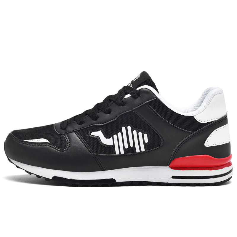LINGHANGLUOTUO Slip Resistant And Breathable Coverage Low top Sprint Running Shoes Men’s