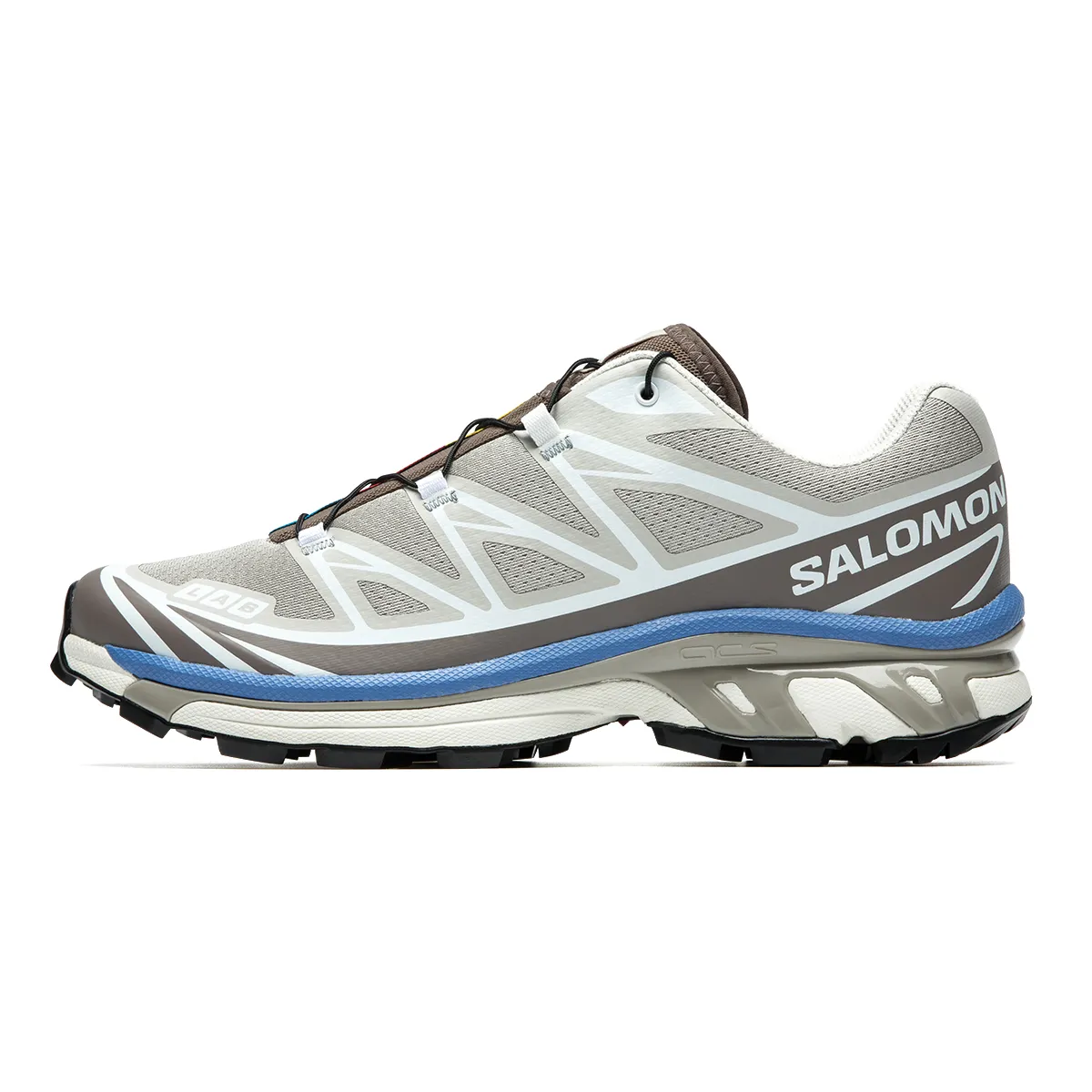 SALOMON XT 6 Fabric Low top Casual Running Shoes Unisex Gray