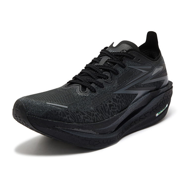361° Flame 4 Low top Casual Running Shoes Unisex Black Gray