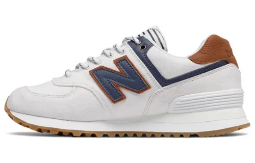 New Balance NB 574 Low top Running Shoes Women's White Brown