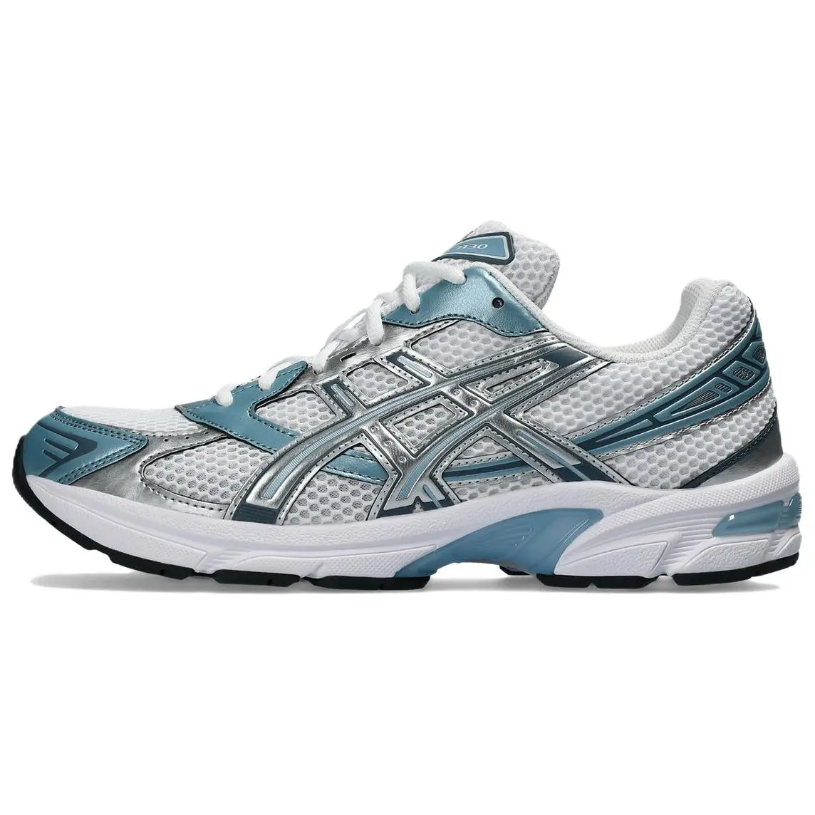 ASICS Gel 1130 Cushioning Abrasion Resistant Breathable Low top Casual City Commuting Running Shoes Unisex Silver Blue