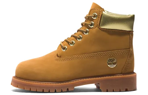 Timberland PREMIUM 6 Inch Crew Outdoor Boots Women's Brown Gold