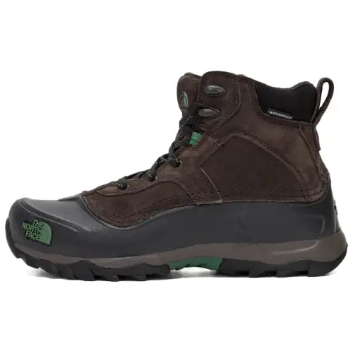 THE NORTH FACE Abrasion Resistant Slip Resistant Short Outdoor Boots Men's Brown