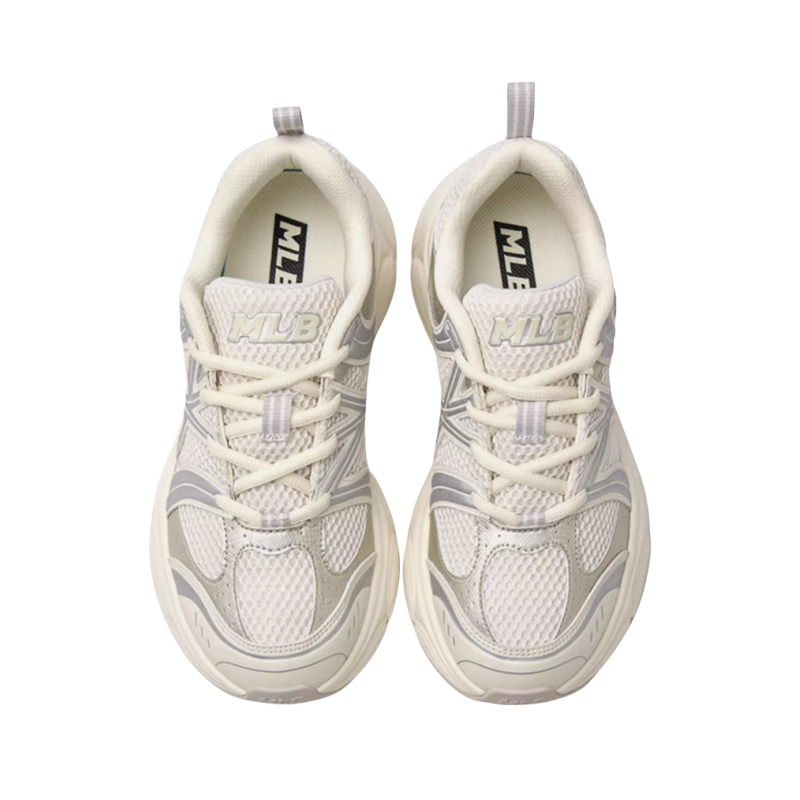 MLB Ace Runner Low top Training Running Shoes Unisex Ecru