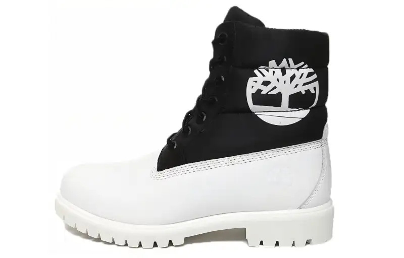 Timberland Breathable Thermal Knee High Outdoor Boots Men's White Black Wide Fit