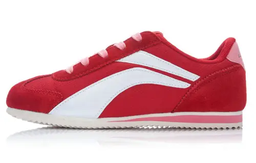 Li Ning Running Shoes Women's Low Top Red