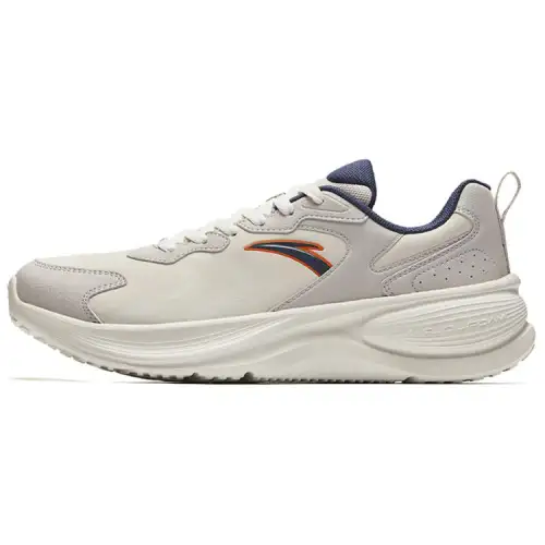 Anta Racing Comfortable And Trendy Textile, Synthetic Leather Slip Resistant Coverage Rebound Low top Running Shoes