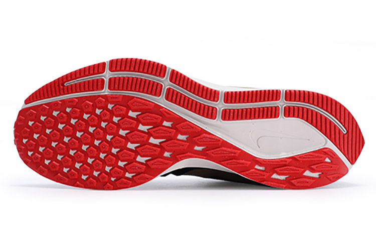 Мужские кроссовки Nike Pegasus 35 OG (черно-золото-красные) — фото 5