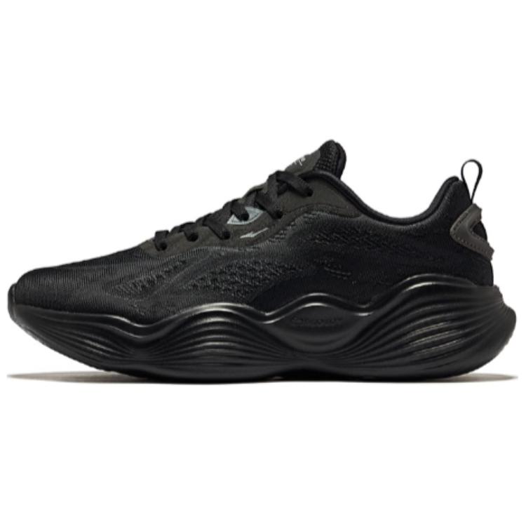 Erke Slip Resistant, Abrasion Resistant, Breathable Low top Running Shoes Men’s Black
