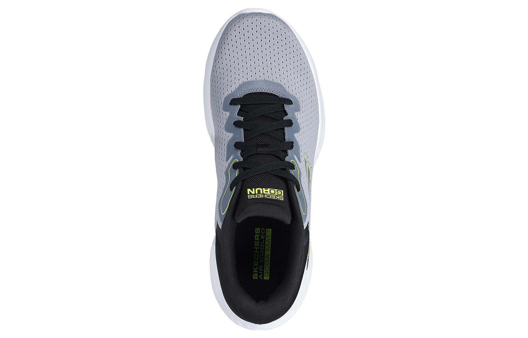 Skechers Go Run Lite Low top Running Shoes Men’s Black Gray