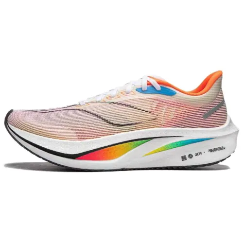 Li Ning Feidian 4 Challenger Running Shoes Men's Low Top White/Black