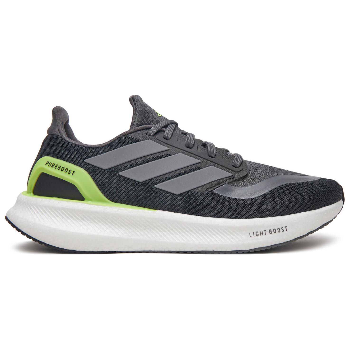 Adidas PureBoost 5 ‘Black Iron Metallic Lime’