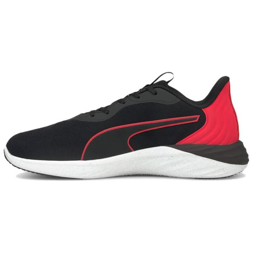 PUMA Better Foam Emerge Comfortable Abrasion Resistant Low top Running Shoes Men's Black Red White