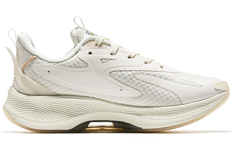 Erke Cushioning Low top Running Shoes Women’s White Gold