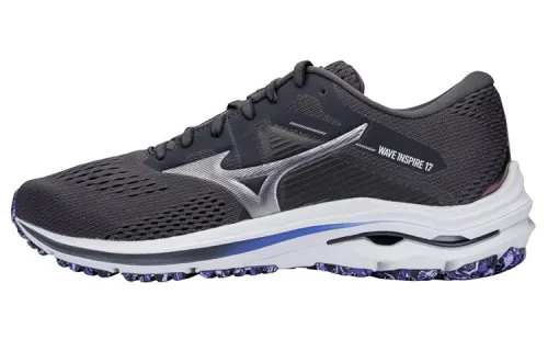Mizuno Wave Inspire 17 Running Shoes 'Black Purple White'