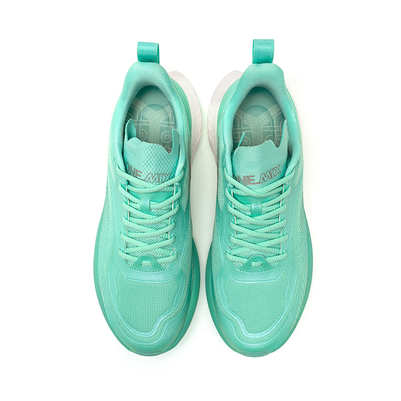 ONEMIX Shock Absorption Running Shoes Unisex Sapphire Jute Green