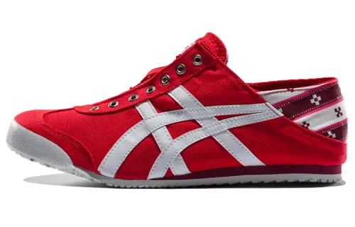Onitsuka Tiger MEXICO 66 Slip Resistant Low top Casual Shoes Unisex Red