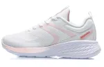 Li Ning Slip Resistant Abrasion Resistant Low top Running Shoes Women's White Pink