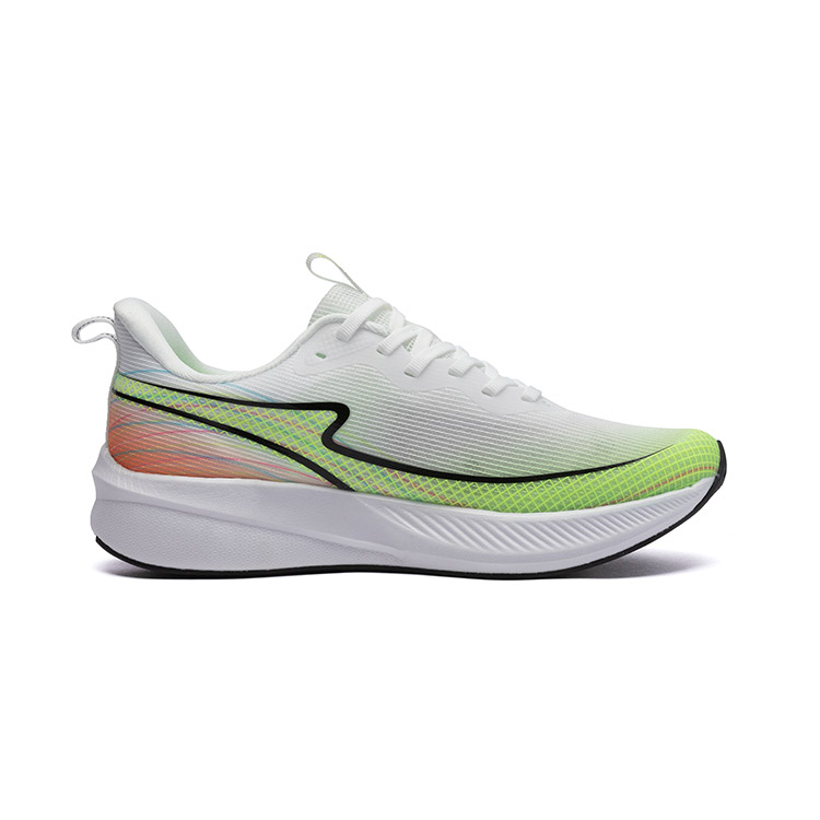 LPMX Cushioning Slip Resistant Rebound Low top Carbon Plate Running Shoes Unisex Orange Red Neon Green