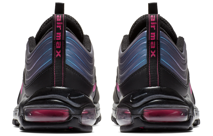 Мужские кроссовки Nike Air Max 97 LX (черно-фиолетовые) — фото 5