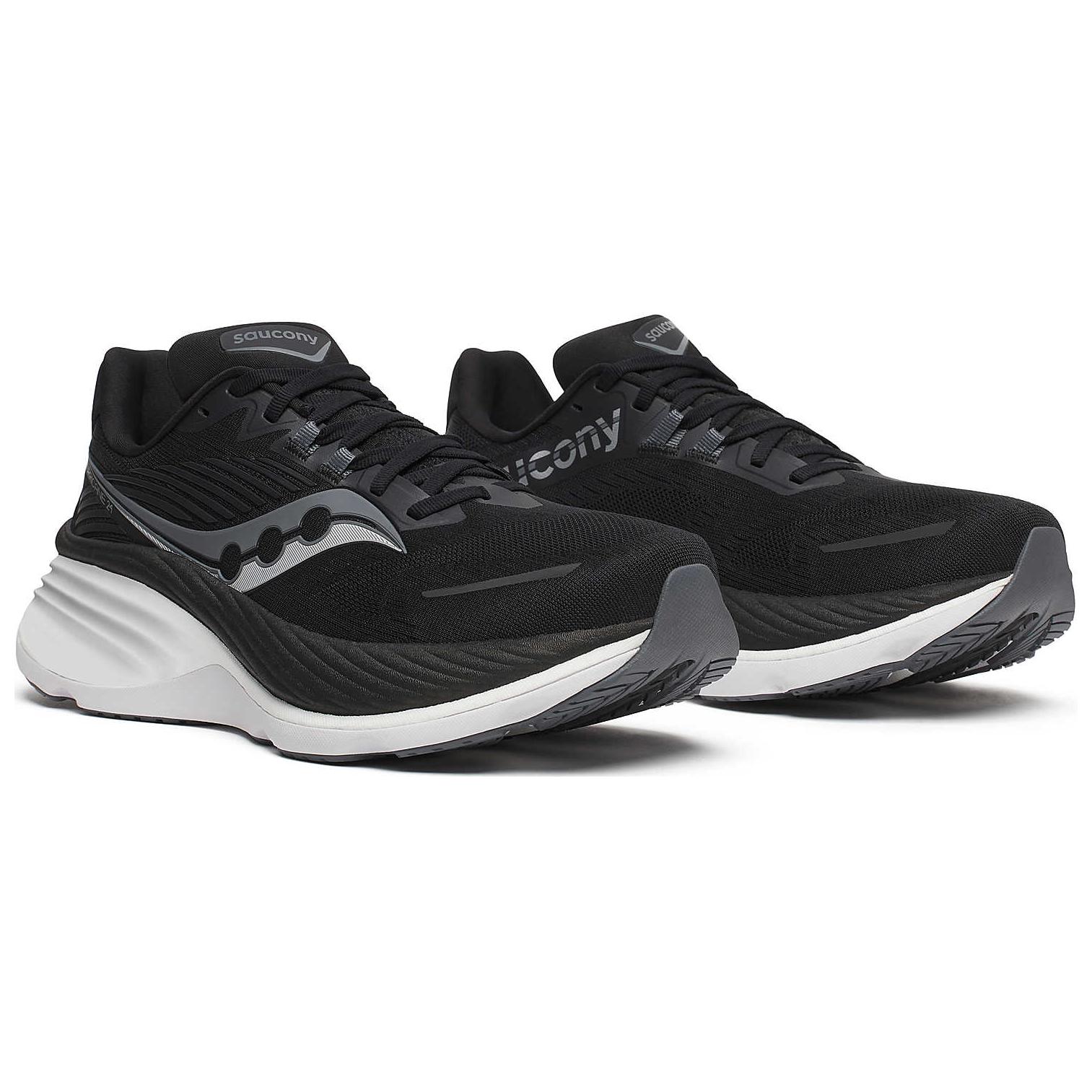 Saucony Slip Resistant Abrasion Resistant Low top Running Shoes Men’s Black