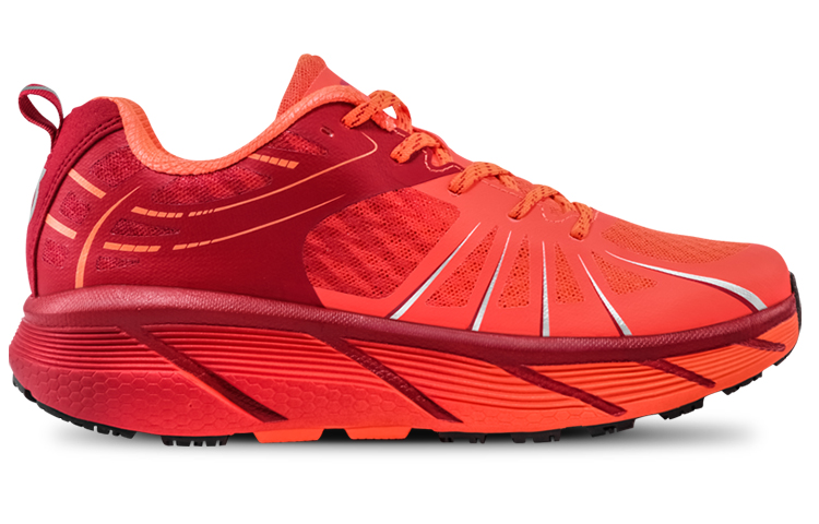 R2 REALRUN Low top Running Shoes Unisex Dark Red Bright Orange