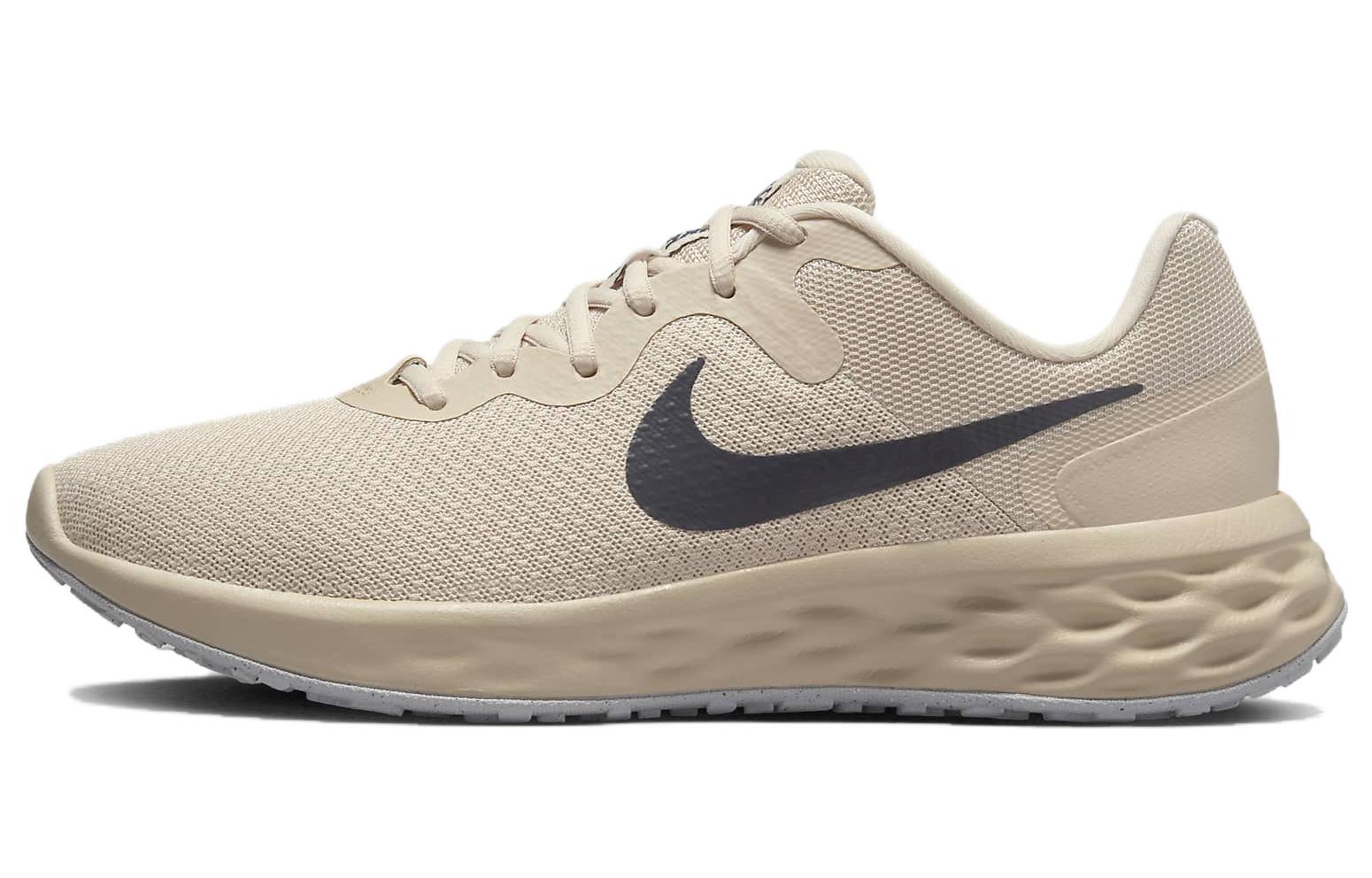 Nike REVOLUTION 6 Breathable Rebound Shock Absorbing Breathable Low Top Casual Running Shoes Men's Brown