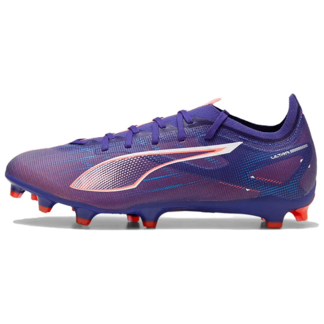 PUMA Ultra 5 Match AG Artificial Ground FG Firm Ground Artificial Turf Abrasion Resistant Support Soccer Shoes Men's