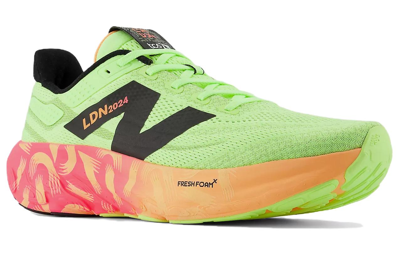 New Balance Fresh Foam Sneakers ‘Green Orange’