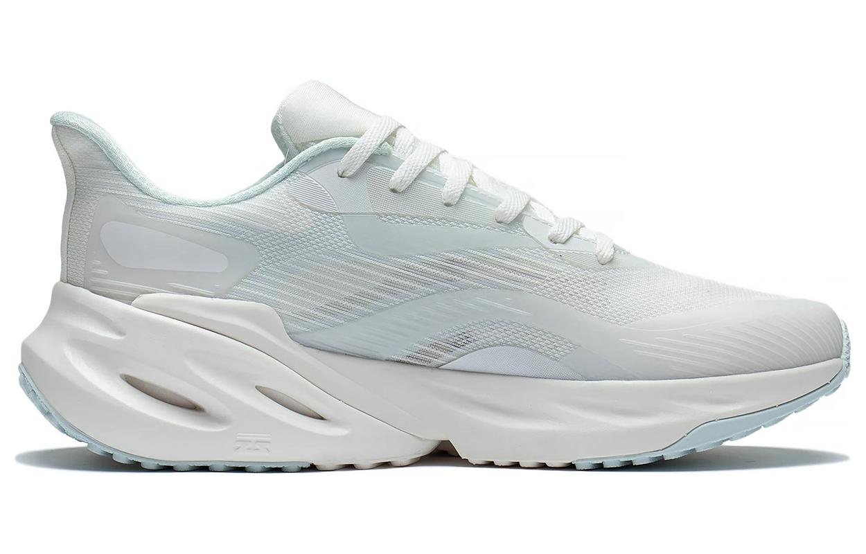 Li Ning Treat Yourself 2.0 Cushioning Abrasion Resistant Rebound Low top Running Shoes Women’s White Blue