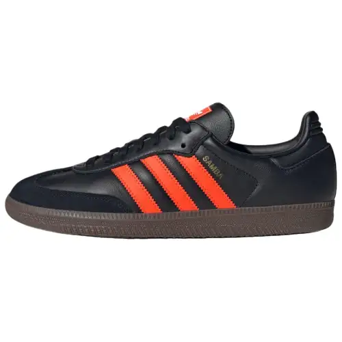 Samba Adidas Originals Og 'Black Impact Orange Gum'
