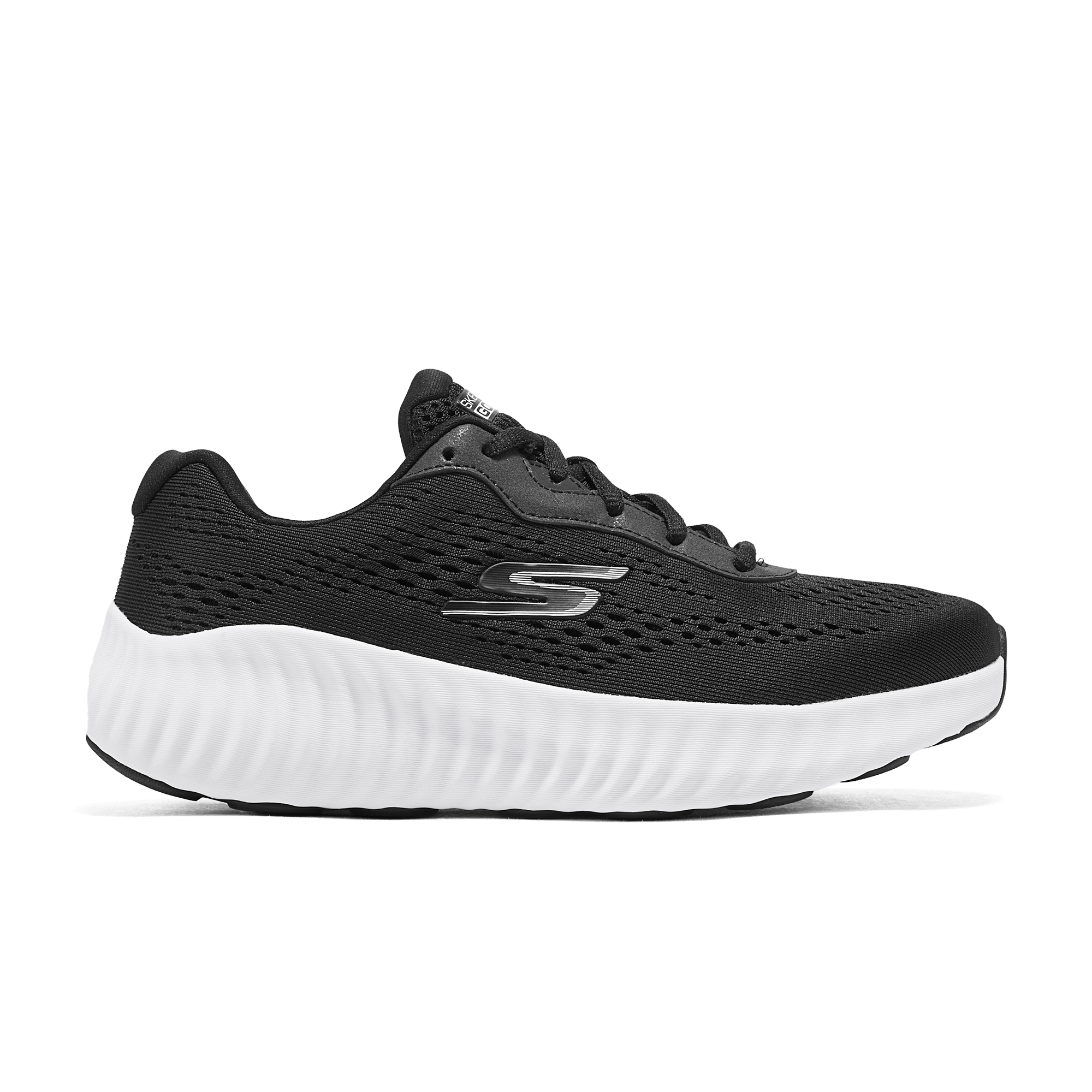 Skechers GO RUN NOW Comfortable Low top Running Shoes Women’s Black White