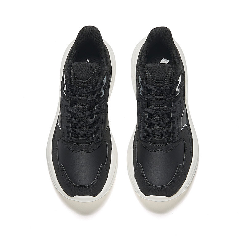 Anta Running Collection Slip Resistant Abrasion Resistant Low top Casual Running Shoes Women’s Basic Black